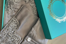 Load image into Gallery viewer, [LUXE SATIN 2.0] Silver with Grey (with Lycra Awning)
