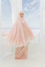 Load image into Gallery viewer, [LUXE SATIN 2.0] Pink with Off White

