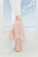 Load image into Gallery viewer, [LUXE SATIN 2.0] Pink with Off White
