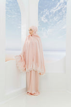 Load image into Gallery viewer, [LUXE SATIN 2.0] Pink with Off White

