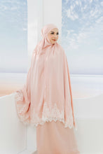 Load image into Gallery viewer, [LUXE SATIN 2.0] Pink with Off White
