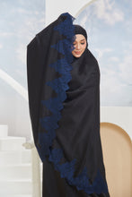 Load image into Gallery viewer, [LUXE SATIN] Black with Navy
