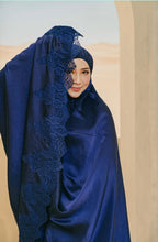 Load image into Gallery viewer, [LUXE SATIN 2.0] Navy with Navy (with Lycra Awning)
